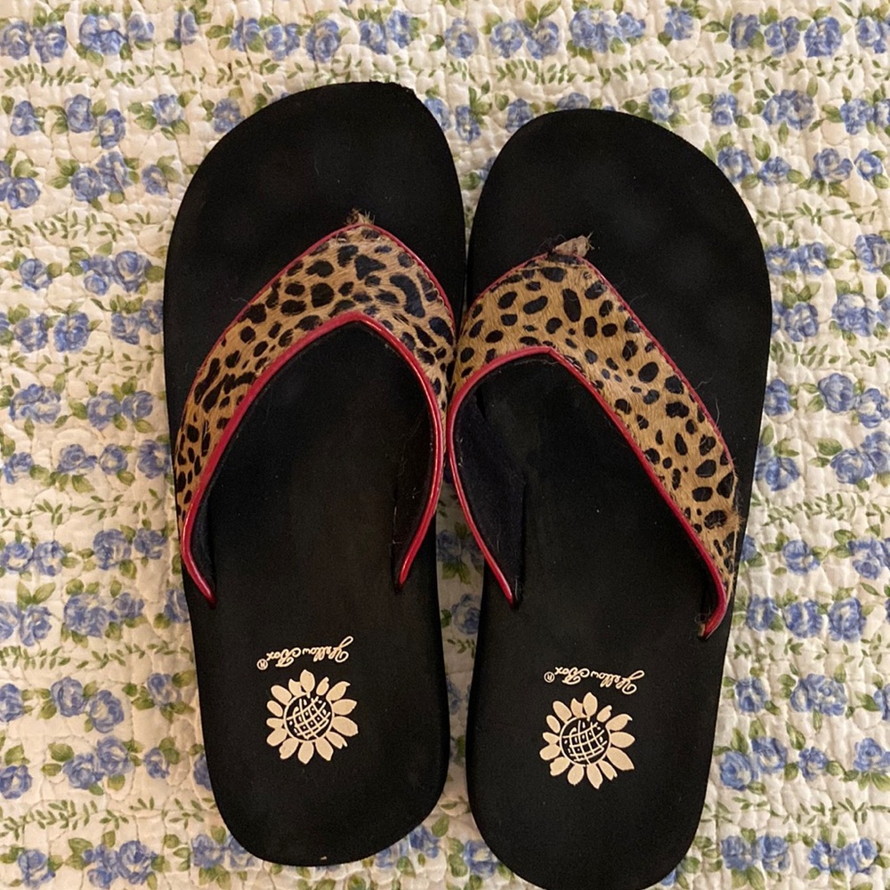 Yellow Box sandals